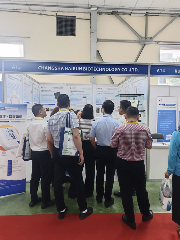 Deeply ploughing Southeast Asia, Gathering Strength and Starting a New Journey | Hairun made a successful appearance at the 2026 Hanoi International Medical Exhibition.