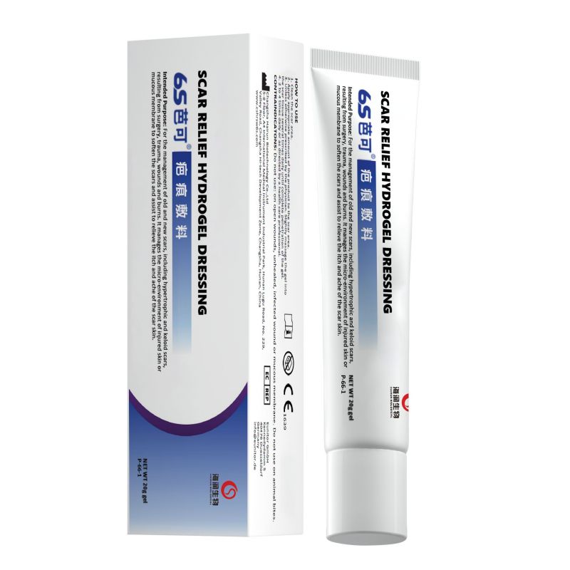 CE Certified Scar Relief Hydrogel Dressing - Itch & Pain Relief Scar Care 10g
