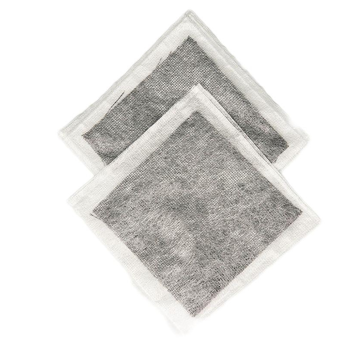 Medical Grade 3-Layer Activated Carbon Silver Dressing - Odor Control & High Exudate Wound Management